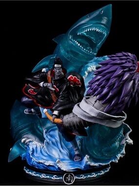 Naruto Shippuden Resin Statue – Kisame vs. Konan Battle Scene (40 CM)